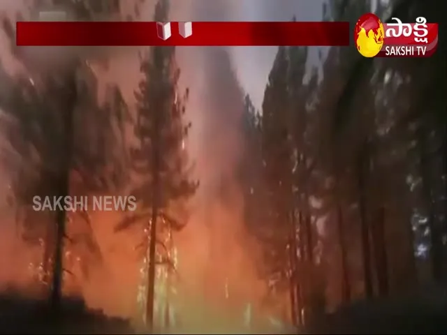 Powerful fire tornado in California