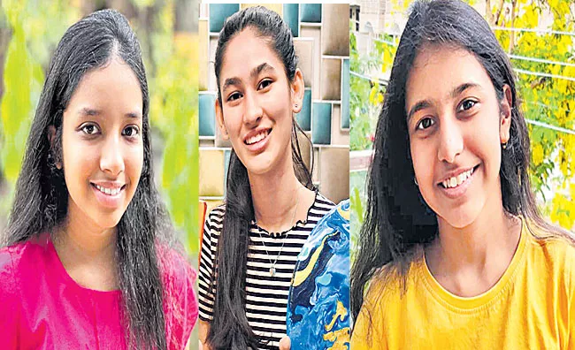 Three students raise fund for Covid-19 patients - Sakshi