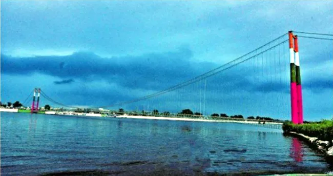 Photo Story: Komati Cheruvu Cable Bridge Beauty In Siddipet - Sakshi