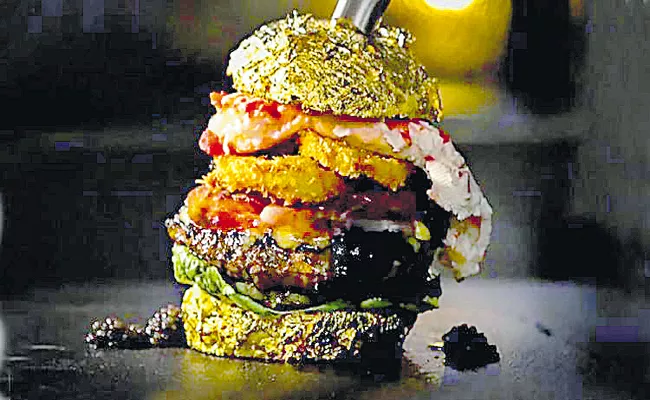 Most expensive burger on record All over the world - Sakshi