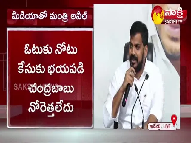 Minister Anil Kumar Yadav Slams On Chandrababu