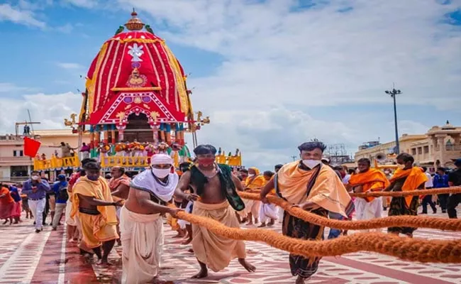 Puri To Hold Devotee Less Rath Yatra Today - Sakshi