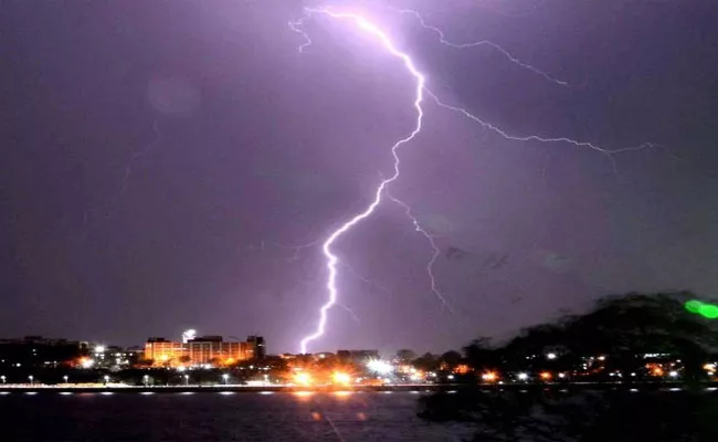 Lightning Strikes Killed Several People In Up Rajasthan Madhya Pradesh - Sakshi