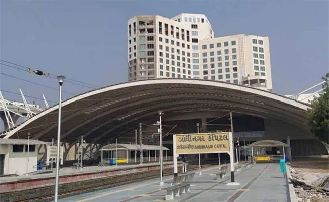 Gandhi Nagar City All Set To Get Indias First Ever Five Star Hotel Built Over Railway Tracks - Sakshi