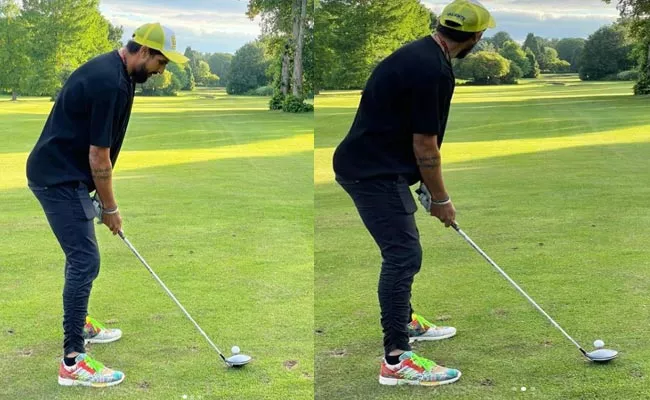 Yuvraj Singh Hillarious Troll On Ishant Sharma Dressing Style In Golf - Sakshi