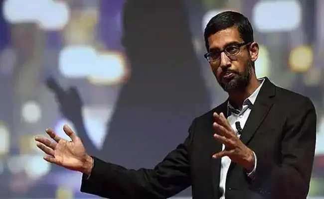 Free and open internet under attack, says Google CEO Sundar Pichai - Sakshi