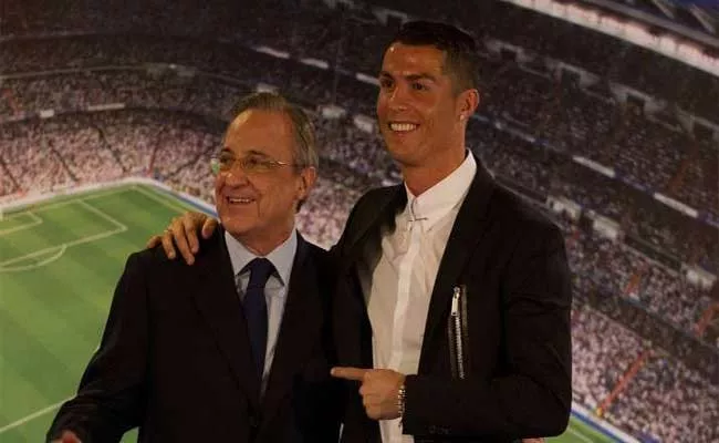 Florentino Perez Says On Leaked Audio Cristiano Ronaldo Is Idiot Sick Man - Sakshi