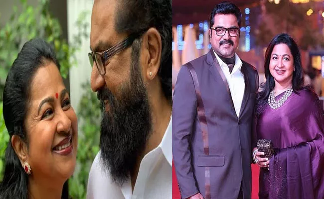 Radhika Warm Birthday Wishes To Husband Sarathkumar - Sakshi