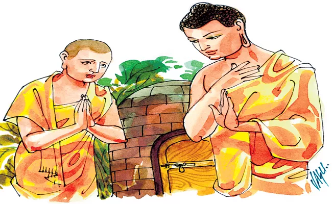 Borra Govardhan Spiritual Essay On Lord Buddha - Sakshi