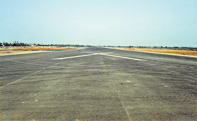 Gannavaram Airport runway starts today - Sakshi