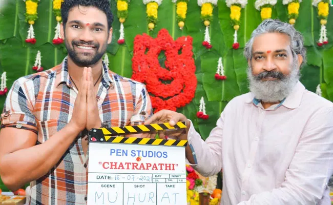 Rajamouli As Chief Guest For Bellamkondas Bollywood Launch - Sakshi