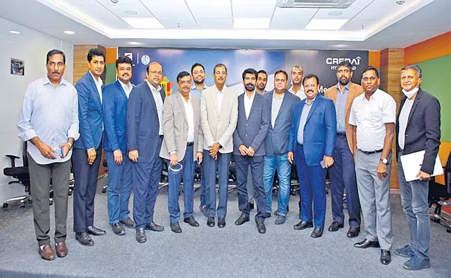 Ramakrishna Rao As President Of Credai Hyderabad - Sakshi