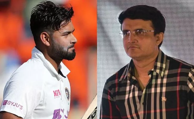 IND VS ENG: Sourav Ganguly Supports Pant Physically Impossible Wear Mask - Sakshi