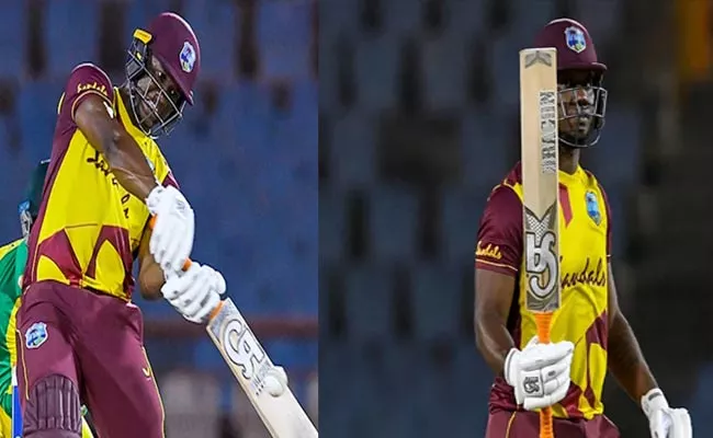 Evin Lewis Smash 9 Sixes Clinch Solid Victory To West Indies Vs Aus - Sakshi