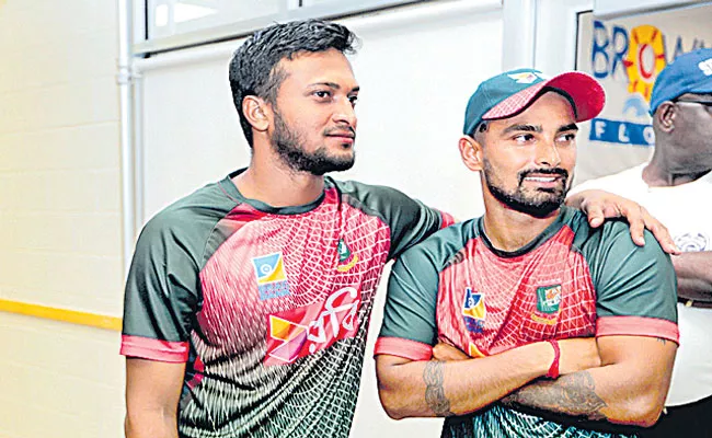 Shakib Al Hasan takes five as Bangladesh thrash Zimbabwe in series opener - Sakshi