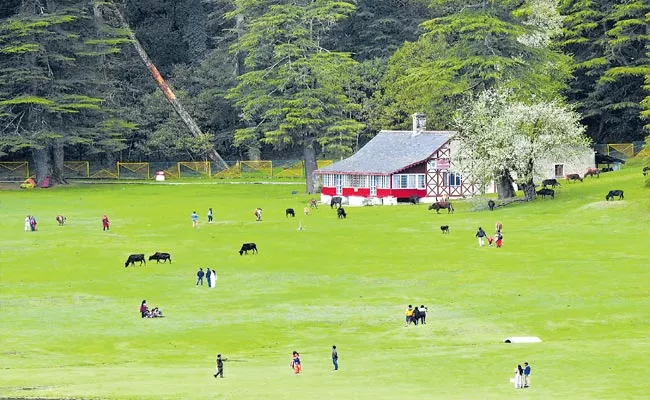 Khajjiar Hill Station In Himachal Pradesh Becomes Mini Switzerland - Sakshi