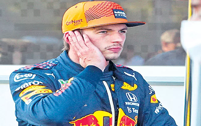 Max Verstappen wins sprint qualifying to claim pole position for race - Sakshi