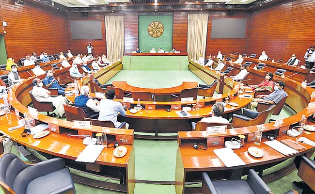 PM Narendra Modi chairs all-party meeting at Parliament - Sakshi