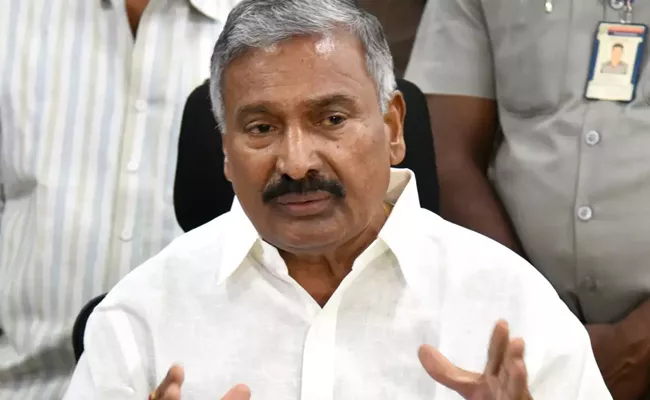 Minister Peddireddy Slams On Chandrababu Naidu - Sakshi