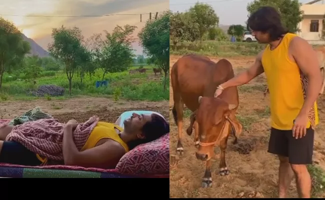 Covid 19: Actor Ashish Sharma Becomes Farmer in Rajasthan Why - Sakshi