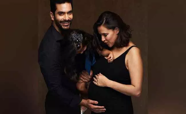 Neha Dhupia And Angad Bedi Announce Second Pregnancy - Sakshi