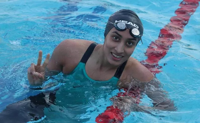 Universality Quota Pushed Indian swimmer Maana Patel Gets Tokyo Olympics Berth - Sakshi