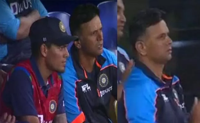 IND Vs SRI : Rahul Dravid Reaction Became Viral After India Stunning Win - Sakshi