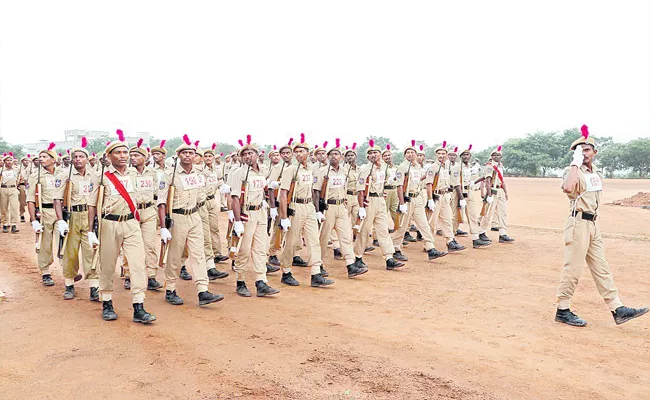 Passing Out Parade For Constables In Telangana Will be Held Today - Sakshi