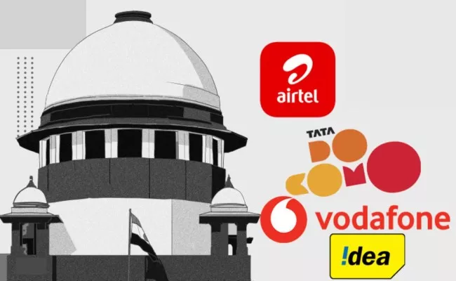 Supreme Court Dismisses Telecom Companies Plea To Recompute AGR Dues - Sakshi