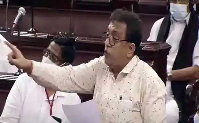 MC MP Santanu Sensuspended from Rajya Sabha - Sakshi