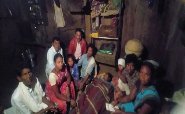 A Woman Succumbed Due To Poverty And Heavy Rain In Adilabad - Sakshi