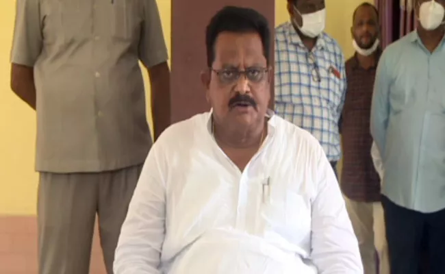 Minister Sri Ranganatha Raju Fires On Chandrababu - Sakshi