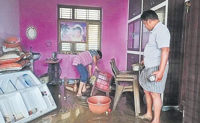 Telangana Heavy Rains Floods Damage Adilabad Nirmal District - Sakshi