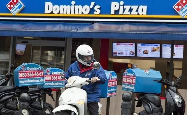 Dominos Partners With Revolt Motors  - Sakshi