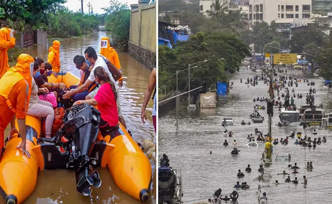 112 Dead, 99 Missing In Rain Related Incidents In Maharashtra Floods  - Sakshi