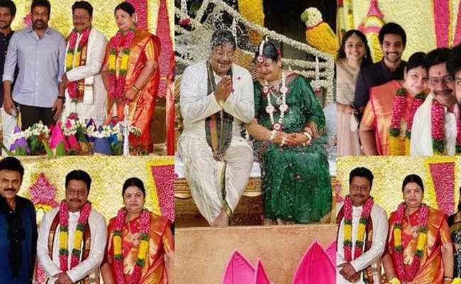 Actor Sai Kumar Shashti Poorthi Celebrations Photos Viral In Social Media - Sakshi