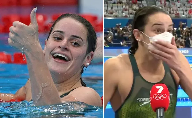 Tokyo Olympics: Swimmer Kaylee McKeown Dropped F-Bomb On Live After Olympic Gold - Sakshi