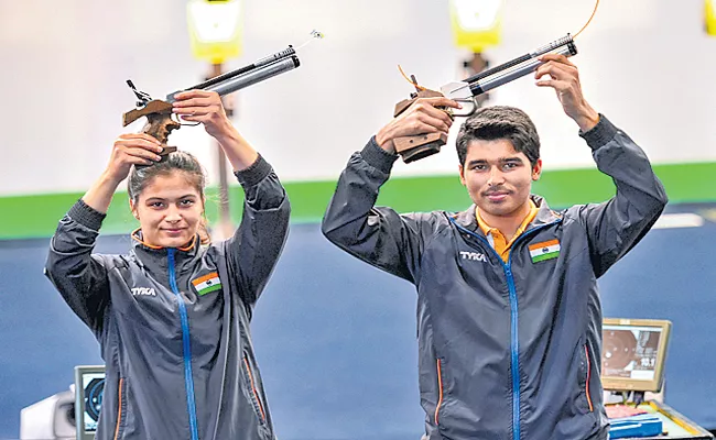 Tokyo Olympics: Shooters Saurabh Chaudhary, Manu Bhaker Medal Hopes - Sakshi