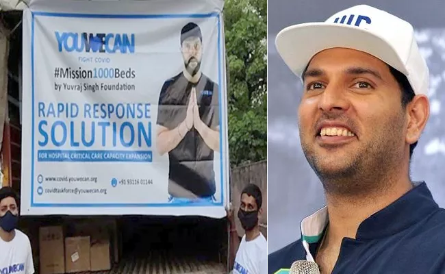 Yuvraj Singh Help For 120 ICU Beds In Nizamabad - Sakshi