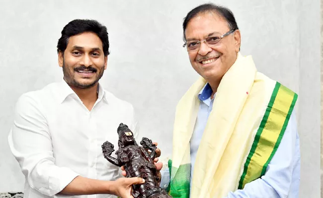 United Telelinks And Neolink Company Representatives Meet CM Jagan - Sakshi