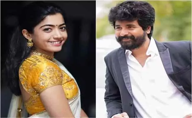 Rashmika Mandanna To Pair Up With Sivakarthikeyan - Sakshi