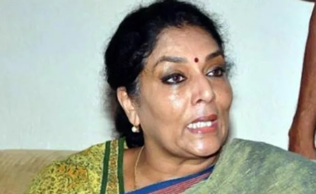 Renuka Chowdary Comments On Cm Kcr - Sakshi