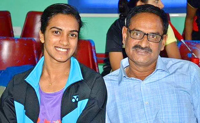 PV Ramana Response On Her Daughter PV Sindhu Performance - Sakshi