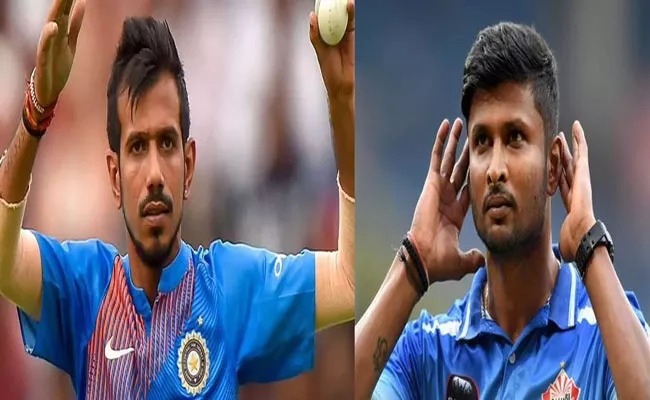 Yuzvendra Chahal And Krishnappa Gowtham Test Positive - Sakshi