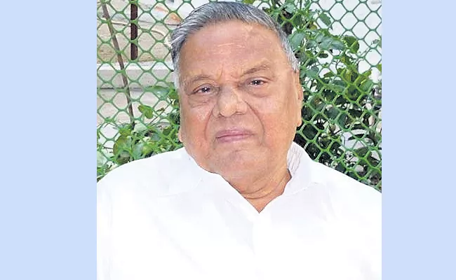 Veteran BJP Senior Leader Chilakamma Rama Chandra Reddy Passed Away - Sakshi