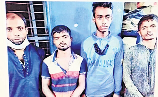 4 Bangladeshi Nationals Caught With Fake IDs in Vijayawada - Sakshi