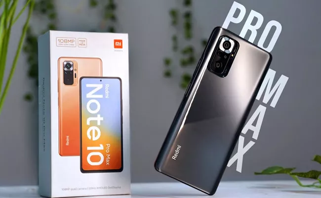 Redmi Decided To Hike The Price Of Note 10 Pro Max Very Soon - Sakshi