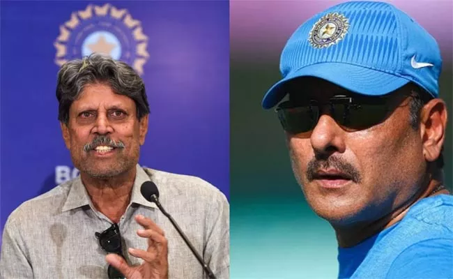 There Is No Reason To Remove Ravi Shastri While He Is Doing Well Says Kapil Dev - Sakshi