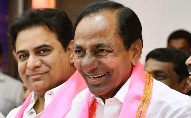 CM KCR Funny Comments On KTR And TS Government Schemes Sircilla - Sakshi