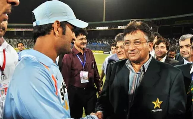 Happy Birthday Dhoni: Parvez Musharraf Told Not To Get Haircut Old Video - Sakshi